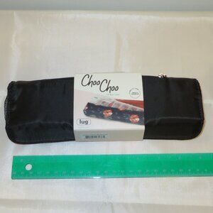 Lug Choo Choo Pill Organizer in Black BNWT